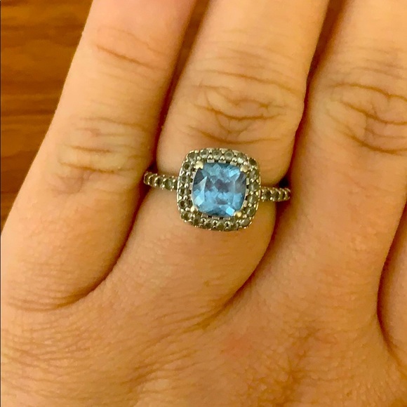 Zales Jewelry - Blue Topaz ring